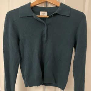 Wilfred Florence Collared Cashmere Sweatet